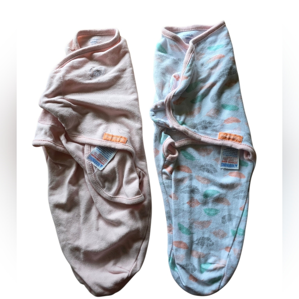 SwaddleMe Baby Swaddles Small/Medium Set of 2 Pink